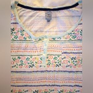 🐚🥥 Floral Sleep Shirt